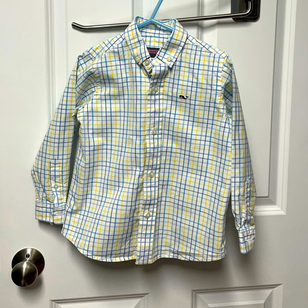 Boy’s Vineyard Vines Whale Shirt - 3T